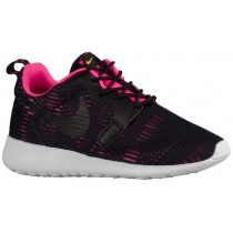 Nike Roshe One Premium Hyper Femmes chaussures de sport noir/rose NDP053