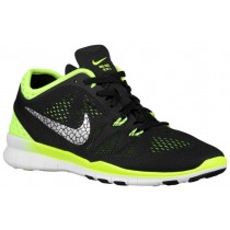 Nike Free 5.0 TR Fit 5 Breathe Femmes sneakers noir/vert clair QHI053
