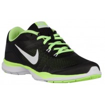Nike Flex Trainer 5 Femmes chaussures de course noir/vert clair TGG614