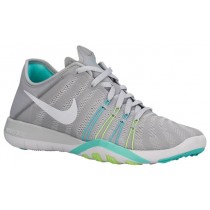 Nike Free TR 6 Femmes chaussures de sport gris/vert clair FNH782