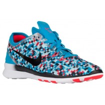 Nike Free 5.0 TR Fit 5 Femmes sneakers bleu clair/noir KFI475