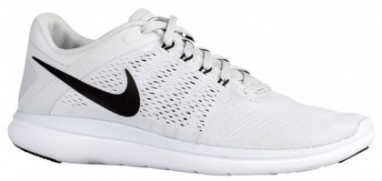 Nike Flex RN 2016 Hommes chaussures blanc/noir LMI205