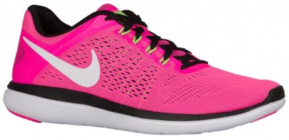Nike Flex 2016 RN Femmes sneakers rose/noir EDI151