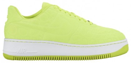 Nike Air Force 1 Low Femmes chaussures de sport vert clair/blanc IOL442