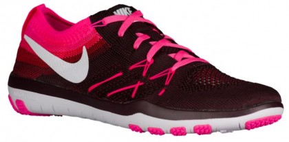 Nike Free TR Focus Flyknit Femmes baskets bordeaux/blanc HUE357