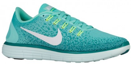 Nike Free RN Distance Femmes sneakers vert clair/blanc FFP160