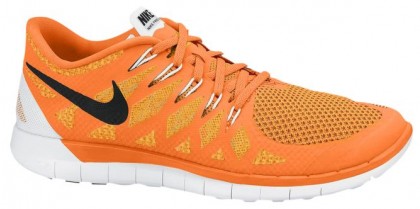 Nike Free 5.0 Hommes chaussures Orange/noir WLI248
