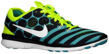 Nike Free 5.0 TR Fit 5 Femmes chaussures bleu clair/noir AQI549