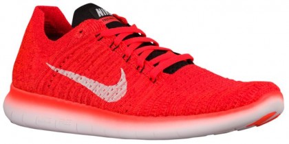 Nike Free RN Flyknit Hommes baskets Orange/noir MTU038