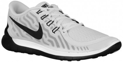 Nike Free 5.0 2015 Hommes baskets blanc/noir CUG734