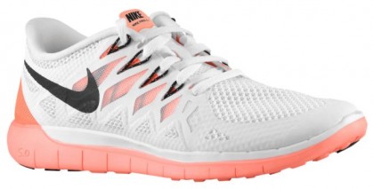 Nike Free 5.0 2014 Femmes chaussures blanc/noir DLO775