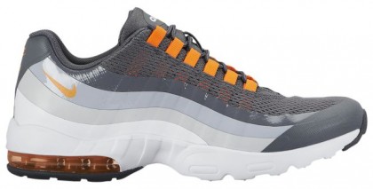 Nike Air Max 95 Ultra Femmes chaussures de course gris/Orange UQK342