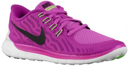 Nike Free 5.0 2015 Femmes chaussures de sport rose/noir JHB661