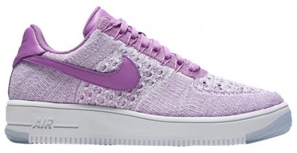 Nike Air Force 1 Low Flyknit Femmes baskets violet/blanc GJW428
