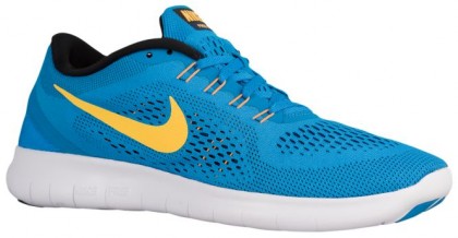 Nike Free RN Hommes chaussures de course bleu clair/noir IXY322