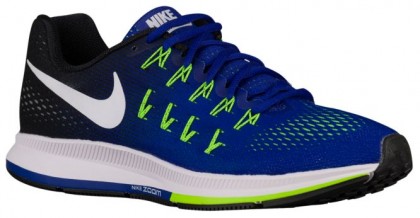 Nike Air Zoom Pegasus 33 Hommes chaussures de course bleu/noir QPK318