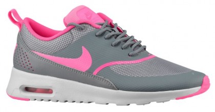 Nike Air Max Thea Femmes chaussures de course gris/rose HYL430
