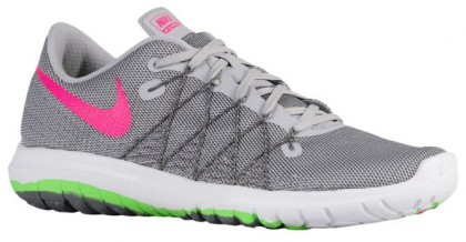Nike Flex Fury 2 Femmes chaussures de course gris/vert clair BGZ046