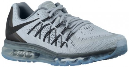 Nike Air Max 2015 Hommes chaussures de course gris/noir ECR611