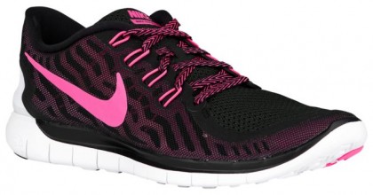 Nike Free 5.0 2015 Femmes chaussures de sport noir/rose DVC358