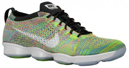 Nike Flyknit Zoom Agility Femmes sneakers noir/vert clair MSX128