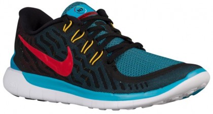 Nike Free 5.0 2015 N7 Hommes chaussures de course noir/rouge CTK816
