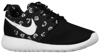 Nike Roshe One Cheetah Print Femmes sneakers noir/blanc XVC712