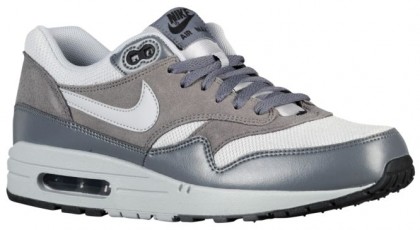 Nike Air Max 1 Essential Hommes chaussures de course gris/gris BYU177