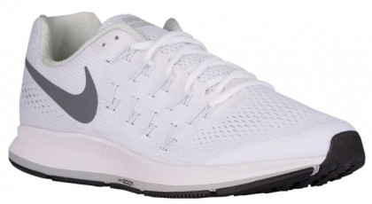 Nike Air Zoom Pegasus 33 Hommes chaussures de sport blanc/gris HZR494