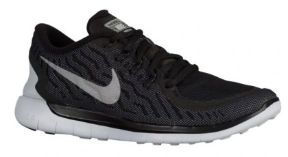 Nike Free 5.0 2015 Flash Femmes baskets noir/gris JES792