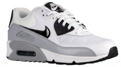 Nike Air Max 90 Femmes chaussures de sport blanc/noir TFU420