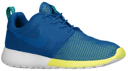 Nike Roshe One Hommes chaussures bleu/vert clair LRK077