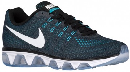 Nike Air Max Tailwind 8 Hommes chaussures de course noir/bleu clair JMF663