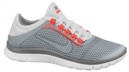 Nike Free 3.0 V5 Ext Femmes chaussures de course gris/blanc ISK798