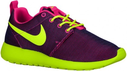 Nike Roshe One Femmes chaussures de sport rose/violet TPH310