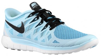 Nike Free 5.0 2014 Femmes sneakers bleu clair/noir DPZ411