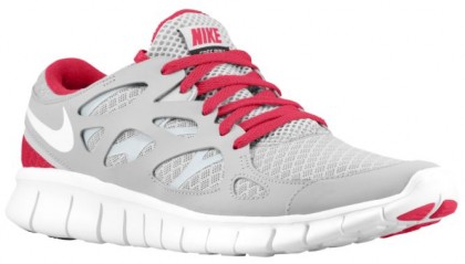 Nike Free Run + 2 Femmes sneakers gris/blanc BCJ101