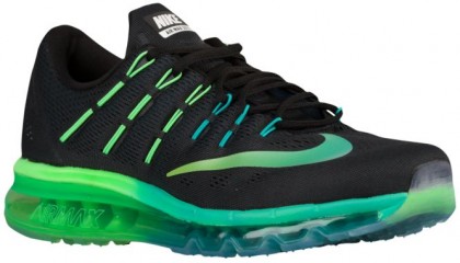 Nike Air Max 2016 Hommes chaussures de sport noir/vert clair PHL546