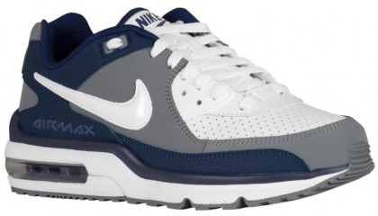 Nike Air Max Wright Hommes chaussures de course blanc/bleu marin KBU330