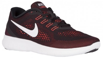Nike Free RN Hommes chaussures de course noir/Orange EUD545