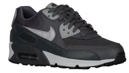 Nike Air Max 90 Femmes chaussures de course gris/argenté JLV520