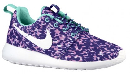 Nike Roshe One Femmes baskets violet/vert clair WBI519