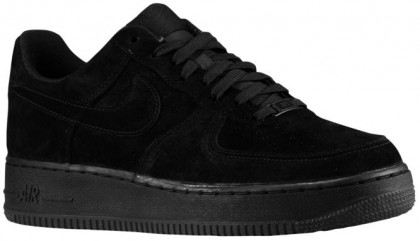 Nike Air Force 1 Low Hommes baskets Tout noir/noir OWS789