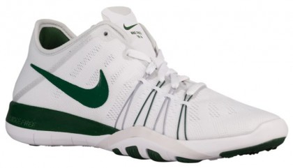 Nike Free TR 6 Femmes chaussures blanc/vert foncé GKN857