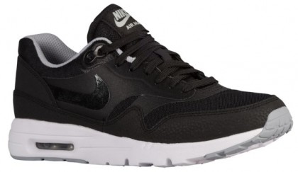 Nike Air Max 1 Ultra Essentials Femmes baskets noir/gris EGW146