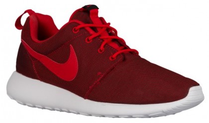 Nike Roshe One Premium Hommes chaussures de course bordeaux/rouge UVJ410