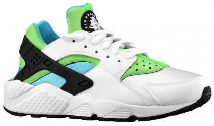 Nike Air Huarache Femmes baskets blanc/bleu clair OUX459