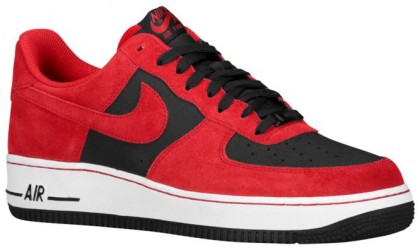 Nike Air Force 1 Low Hommes baskets rouge/noir AHZ488