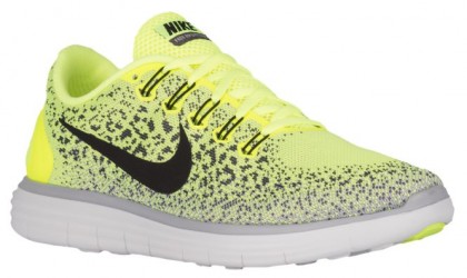 Nike Free RN Distance Hommes chaussures de sport vert clair/gris GVX341