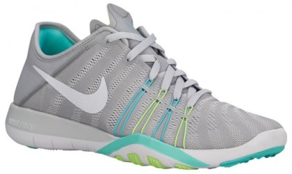 Nike Free TR 6 Femmes chaussures de sport gris/vert clair FNH782